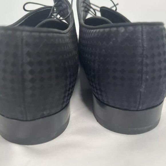 Louis Vuitton Paris Mens Laced Black SOLFERINO DERBY Dress Shoes Size 8.5 MT0168 main image 10